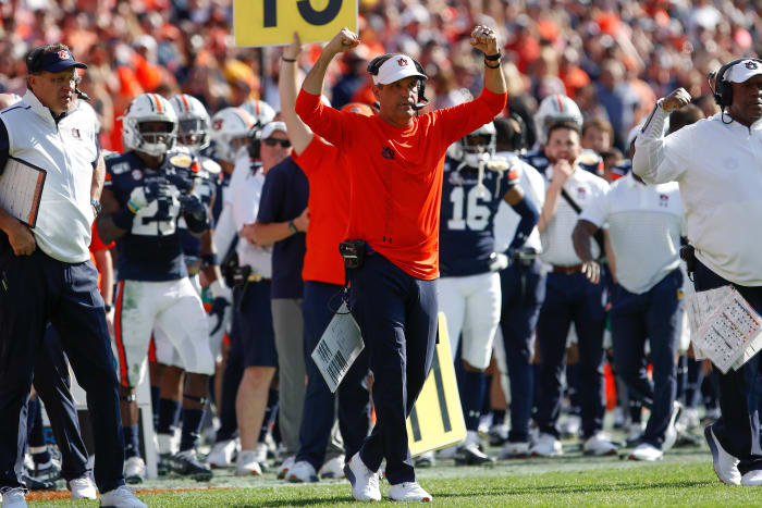 Auburn defensive coordinator and interim head coach Kevin Steele is a top candidate to replace Gus Malzahn